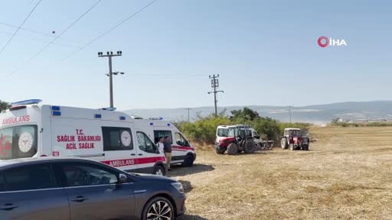 Karacabey’de makilik alandaki yangın fabrikaya ulaşmadan söndürüldü
