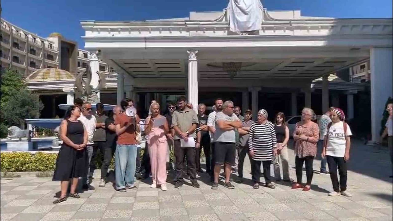 TERMAL İLÇESİNDE FAALİYET GÖSTEREN GRAND TERMAL OTEL’DE İŞTEN ÇIKARILAN YAKLAŞIK 110 İŞÇİ, MAAŞ VE...