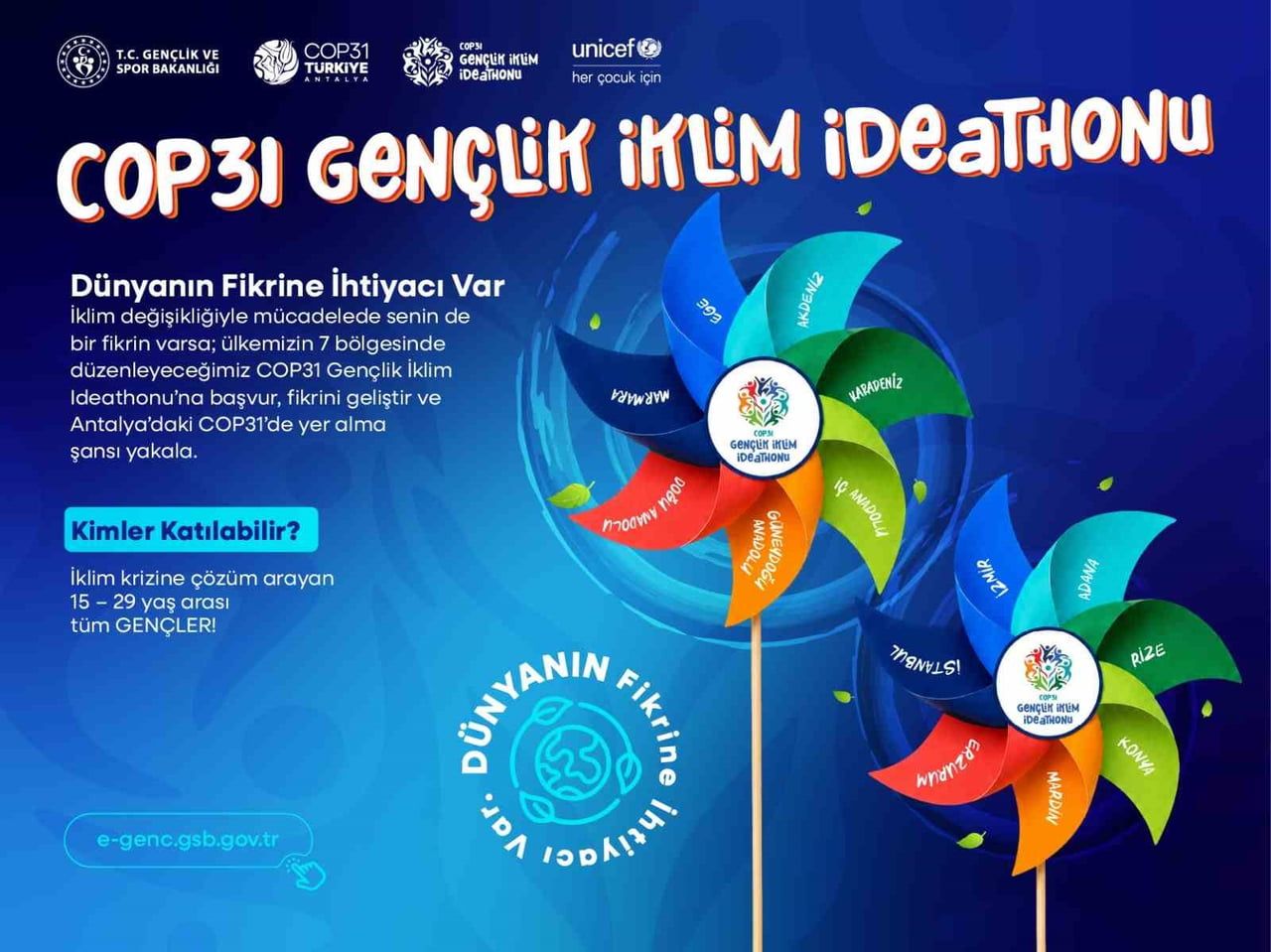 GENÇLİK VE SPOR BAKANI OSMAN AŞKIN BAK, İKLİM DEĞİŞİKLİĞİYLE MÜCADELEDE GENÇLERİN FİKİR VE ÇÖZÜM...