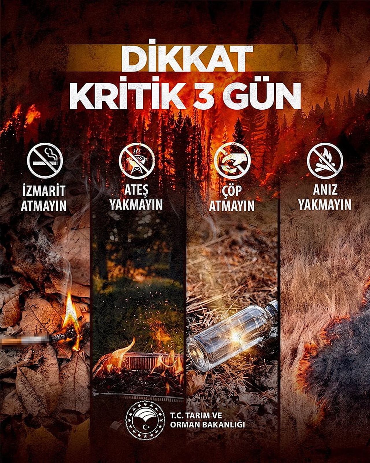 TARIM VE ORMAN BAKANI İBRAHİM YUMAKLI'NIN PAYLAŞIMI