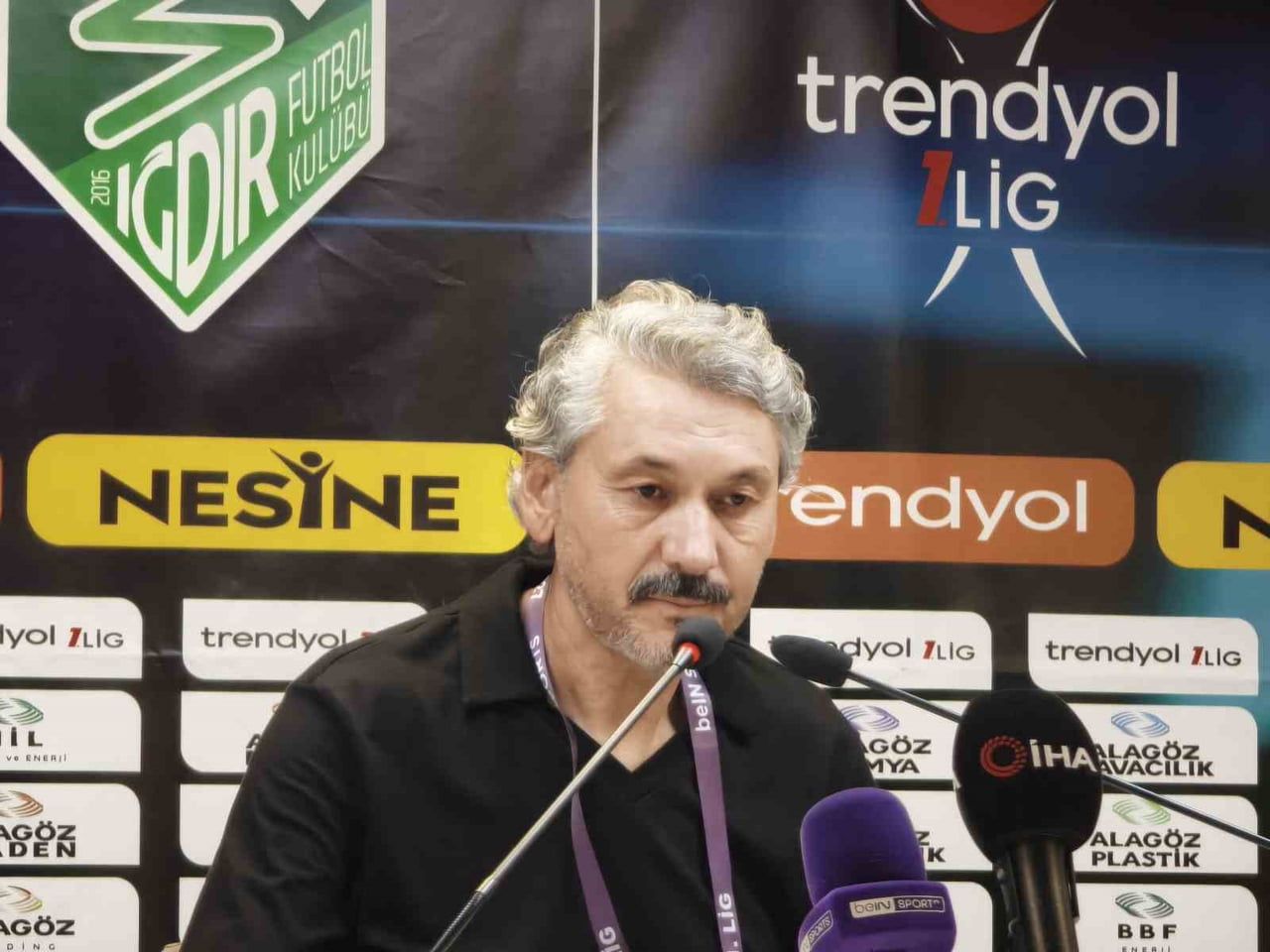 KAYSERİSPOR TEKNİK DİREKTÖRÜ ATİLA GERİN, IĞDIR FK KARŞILAŞMASININ ARDINDAN, "İKİNCİ YARI TAM...