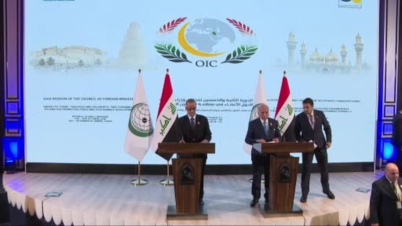 Irak Dışişleri Bakanı Fuat Hüseyin, Bağdat’ta 17-18 Ekim tarihlerinde düzenlenen İslam İşbirliği...