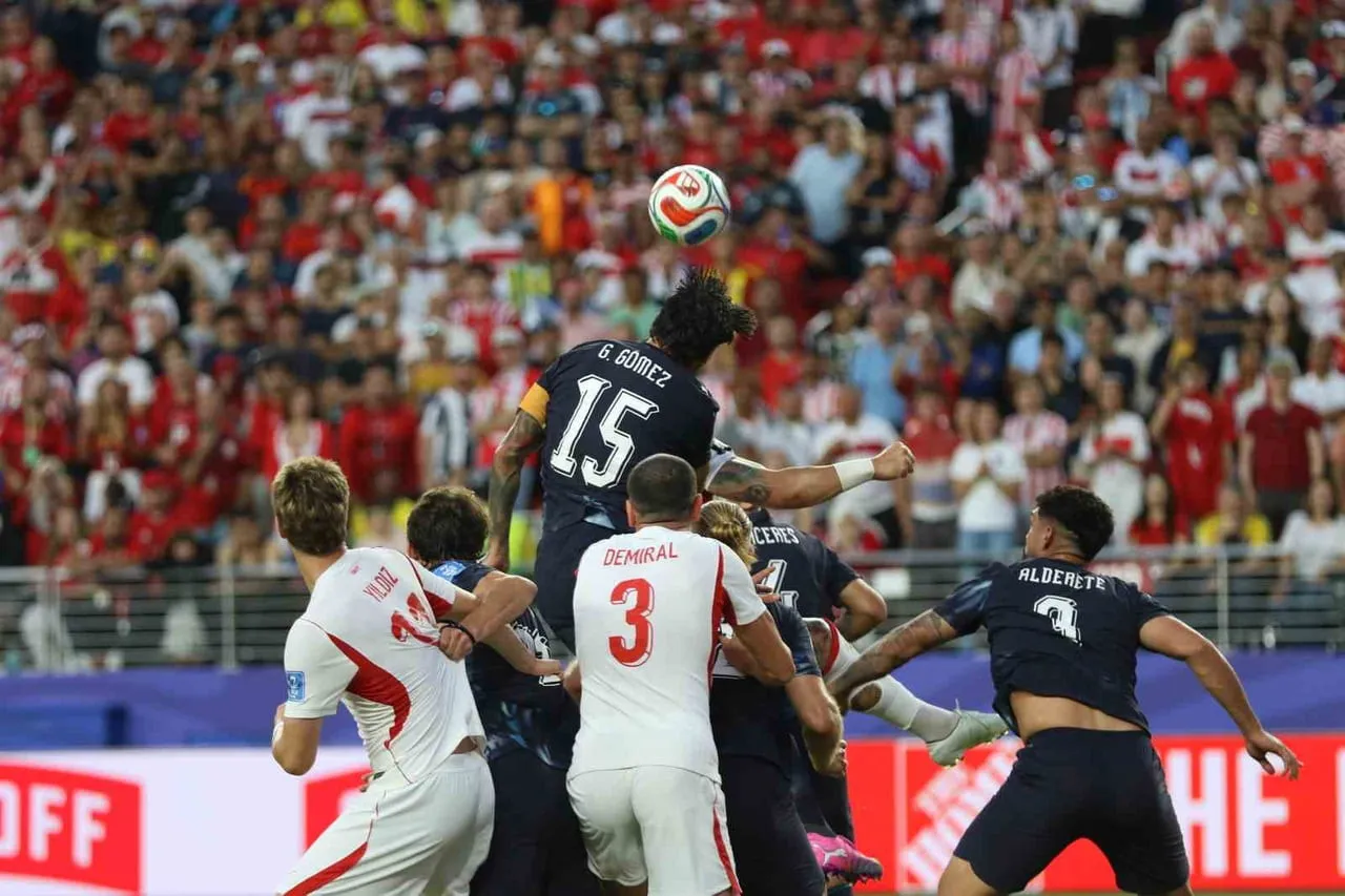 A MİLLİ FUTBOL TAKIMI, 2026 FIFA DÜNYA KUPASI D GRUBU'NDAKİ İKİNCİ MAÇINDA PARAGUAY İLE KARŞI...