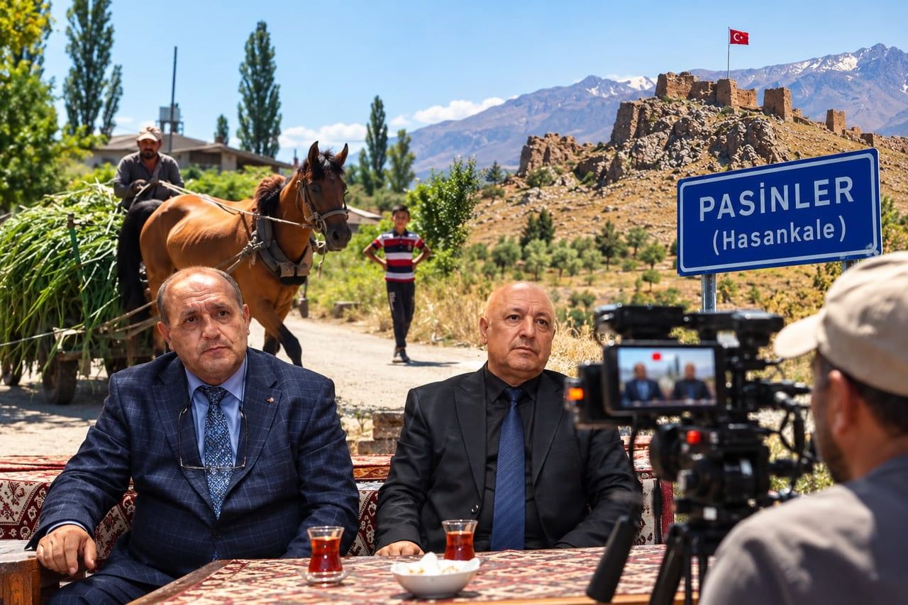 AZERBAYCANLI GAZETECİ, YAZAR VE SENARİST İMRAN BƏDİRXANLI, “İKİ HASANKALE” BELGESELİNİN ÇEKİMLERİ...