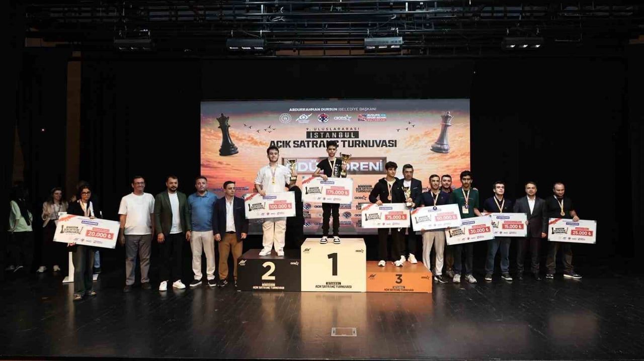 KAPANIŞ TÖRENİNDE DERECEYE GİREN SPORCULARA TOPLAMDA 1 MİLYON TL NAKDİ ÖDÜL TAKDİM...