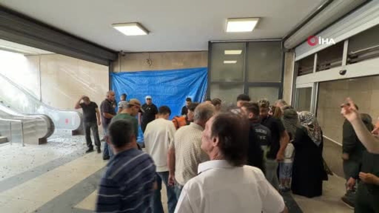 Beton mikserinin pompası patladı, vatandaşların üzerine harç yağdı: 5 yaralı