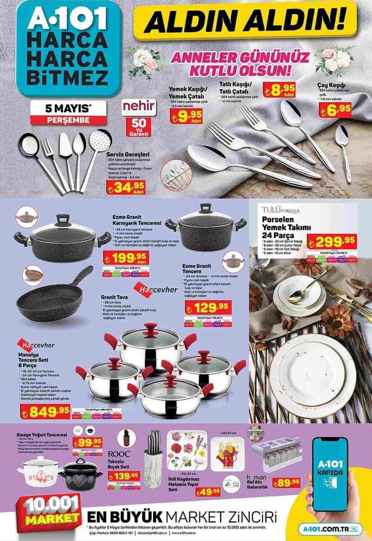 A101 5 Mayıs kataloğu