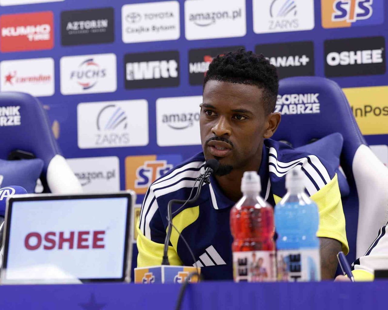 FENERBAHÇELİ FUTBOLCU NELSON SEMEDO, UEFA ŞAMPİYONLAR LİGİ 2. ELEME TURU RÖVANŞ MAÇINDA GORNİK...