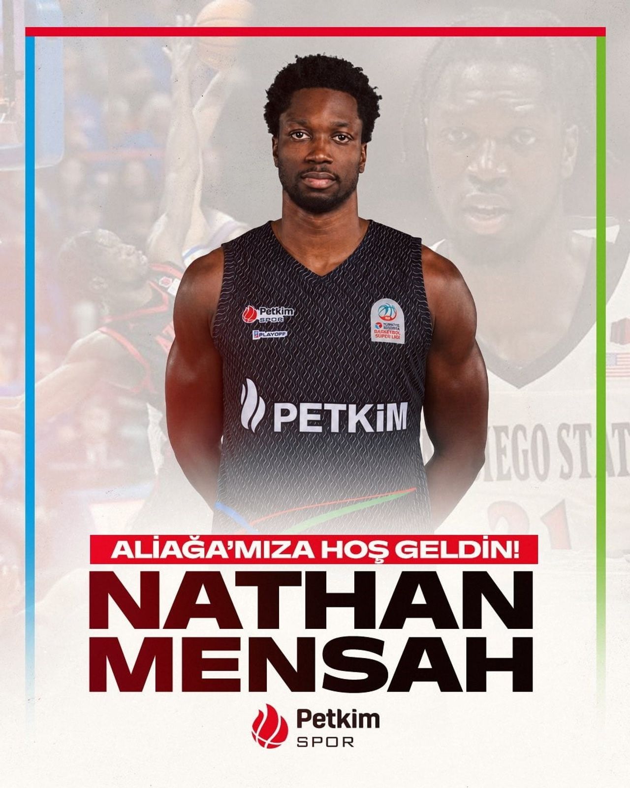 ALİAĞA PETKİMSPOR, NATHAN MENSAH’I KADROSUNA KATTI