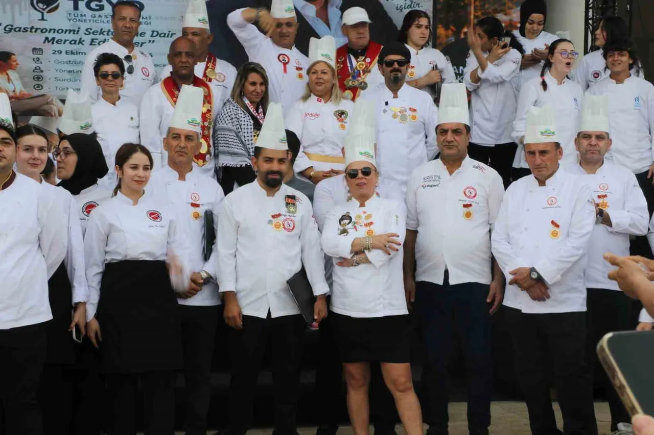 ANTALYA'DA 29 EKİM-1 KASIM TARİHLERİ ARASINDA DÜZENLENEN 7. ULUSLARARASI GASTRONOMİ VE MUTFAK...