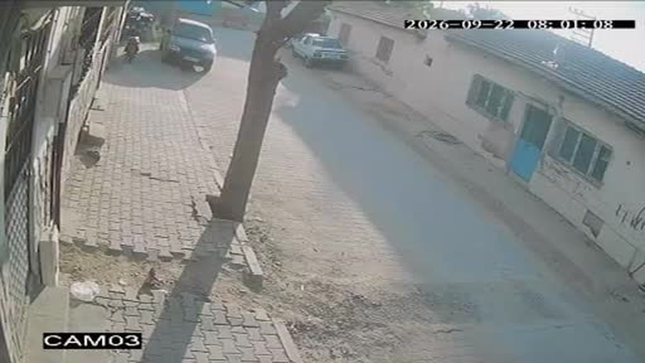 Manisa'da okul önünde dehşet saçan saldırgan böyle görüntülendi