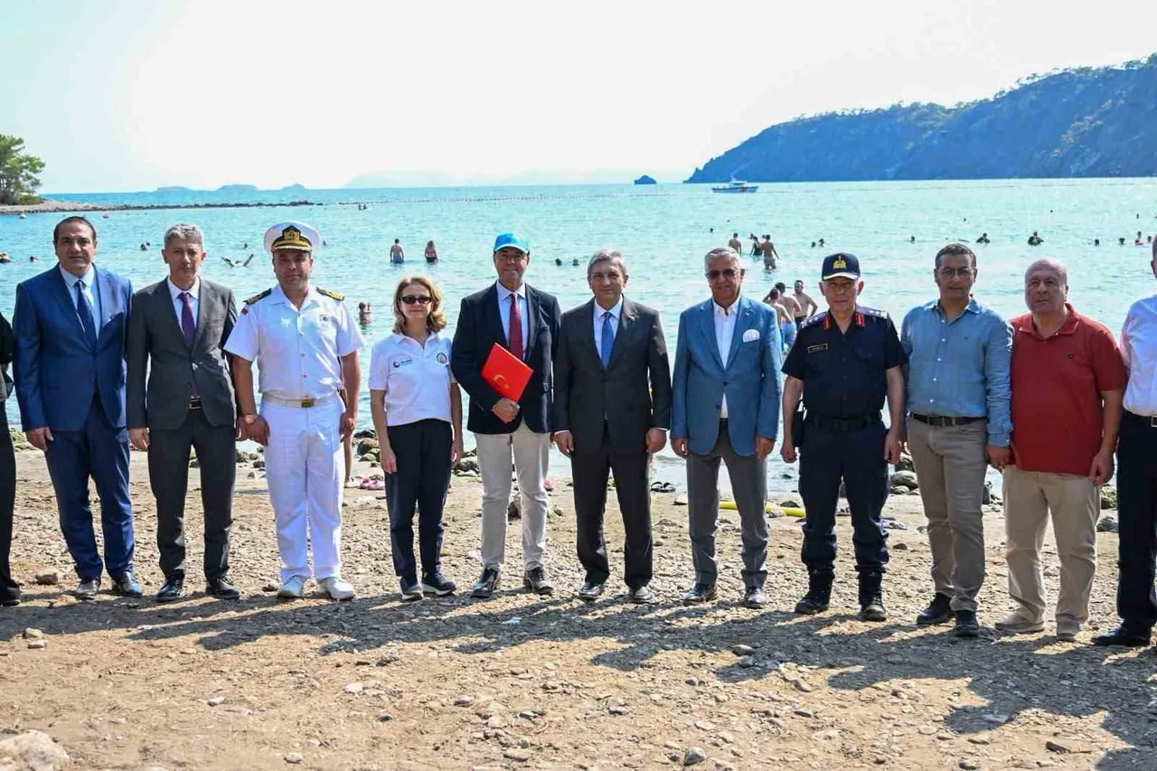 ANTALYA MAVİ AKDENİZ İNİSİYATİFİ KAPSAMINDA PHASELİS ANTİK KENTİ GÜNEY LİMANI'NDA 575 METRE...