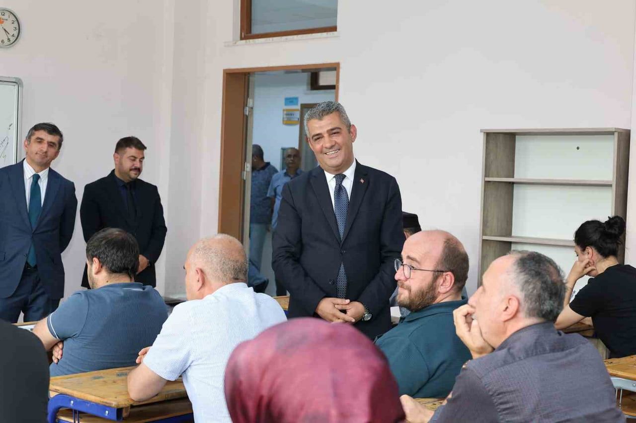 ERZURUM MİLLÎ EĞİTİM MÜDÜRÜ SÜLEYMAN EKİCİ, MERKEZ İLÇE MİLLÎ EĞİTİM MÜDÜRLERİYLE BİRLİKTE RABİA...