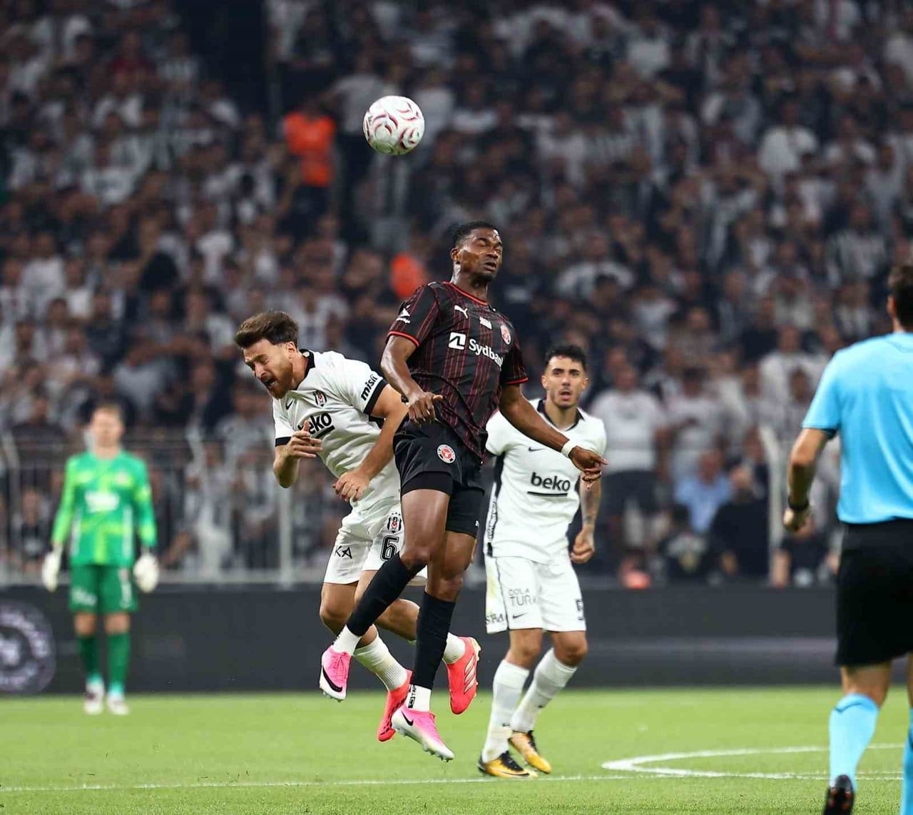 UEFA AVRUPA LİGİ 2. ELEME TURU İLK MAÇINDA BEŞİKTAŞ, SAHASINDA DANİMARKA TEMSİLCİSİ MİDTJYLLAND...