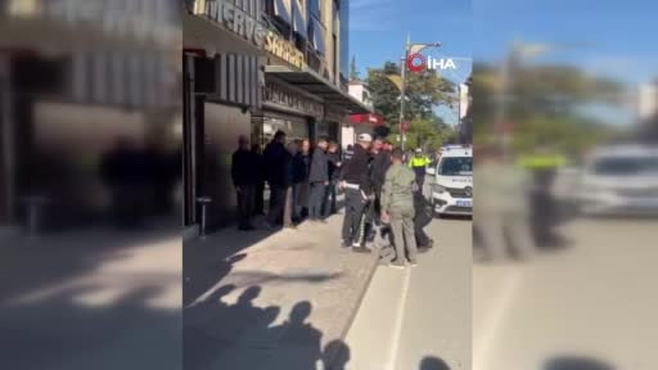 Kıraathaneye tüfekli saldırı: 1 ölü, 1 yaralı