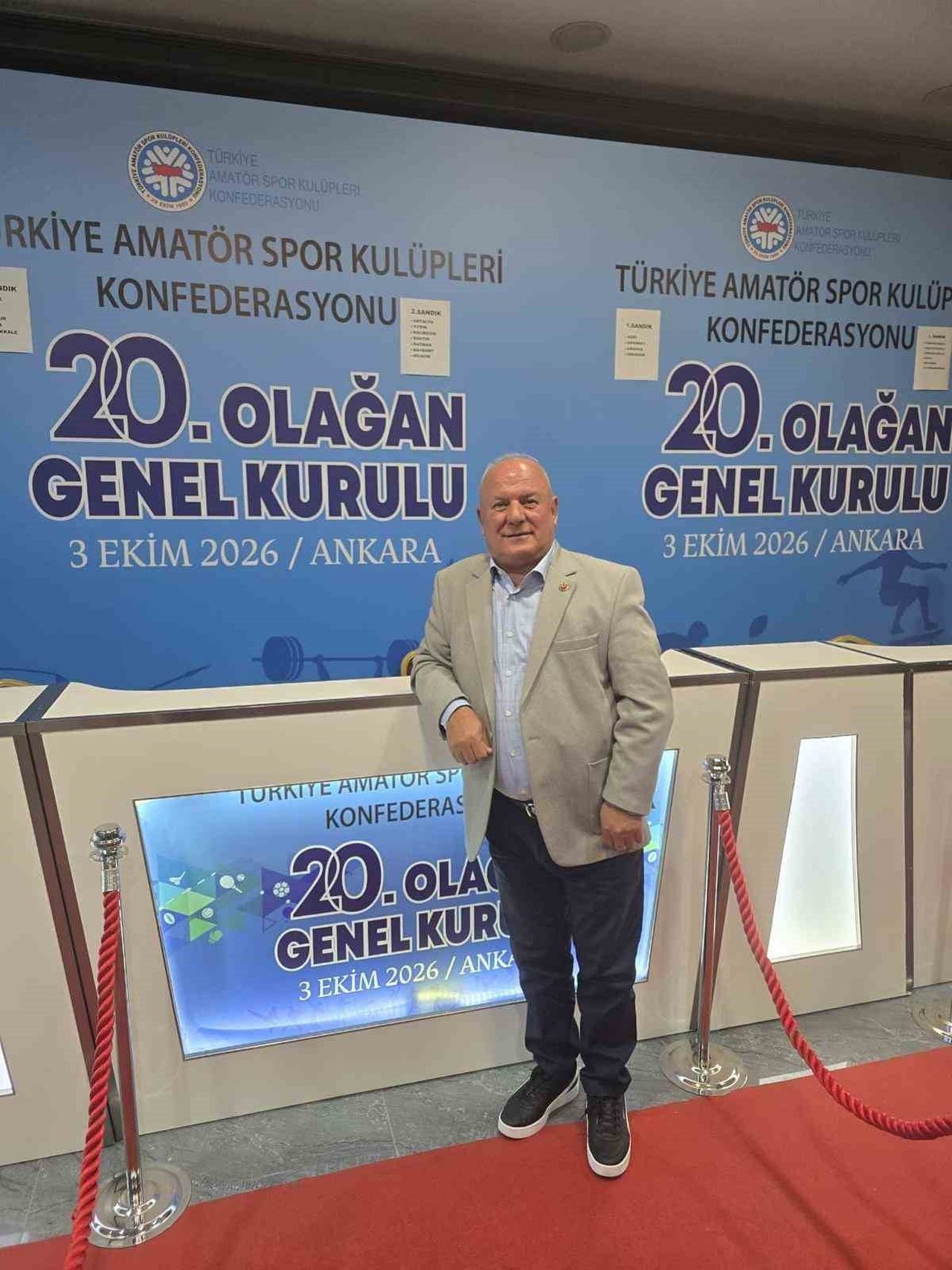 BİLECİK ASKF BAŞKANI NUSRET TOSUN, TASKK DİSİPLİN KURULU ASİL ÜYELİĞİNE SEÇİLDİ