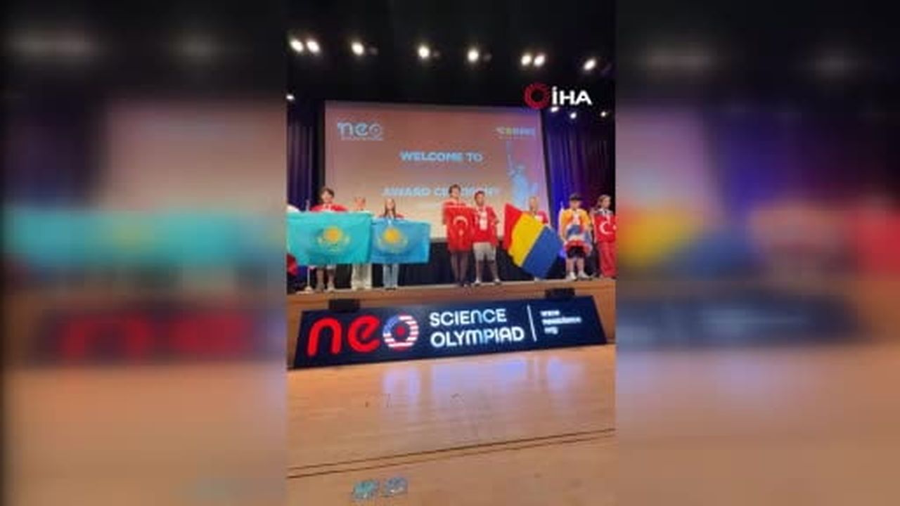 Dünya Fen Bilimleri Şampiyonası'nda 24 ülke arasında Türk öğrenci birinci oldu