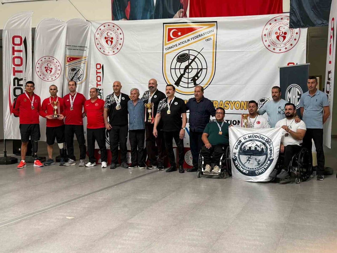 MERSİN’DE DÜZENLENEN PARA ATICILIK TÜM DALLAR TÜRKİYE KUPASI’NDA KAYSERİ GSİM SPOR KULÜBÜ...