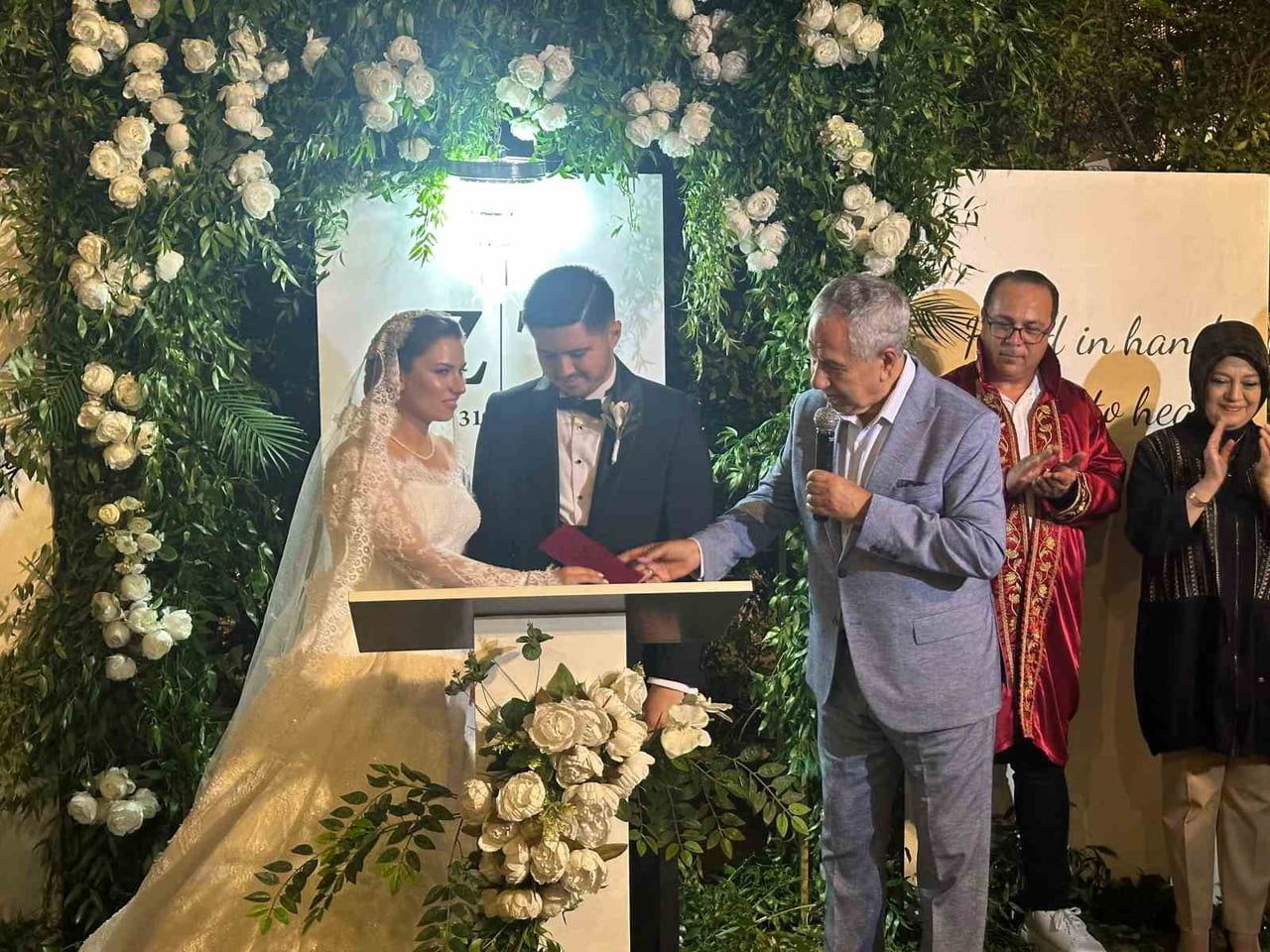 27. DÖNEM MANİSA MİLLETVEKİLİ MEHMET ALİ ÖZKAN'IN OĞLU TARIK ÖZKAN İLE ZEYNEP HANIM'IN DÜĞÜNÜ...