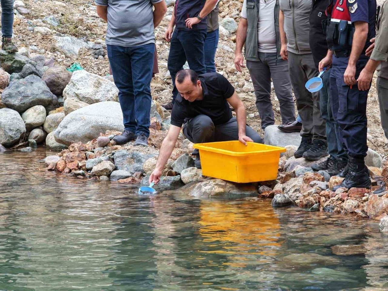 OĞA KORUMA VE MİLLİ PARKLAR GENEL MÜDÜRLÜĞÜ'NÜN YÜRÜTTÜĞÜ PROJE KAPSAMINDA ÜRETİLEN 30 BİN KIRMIZI...