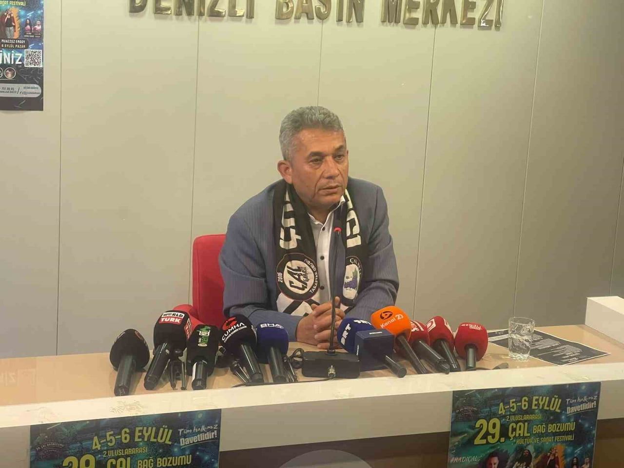 ÇAL BAĞ BOZUMU FESTİVALİ BAŞLIYOR ÜÇ GÜN BOYUNCA EĞLENCE VE KÜLTÜR ŞÖLENİ!
