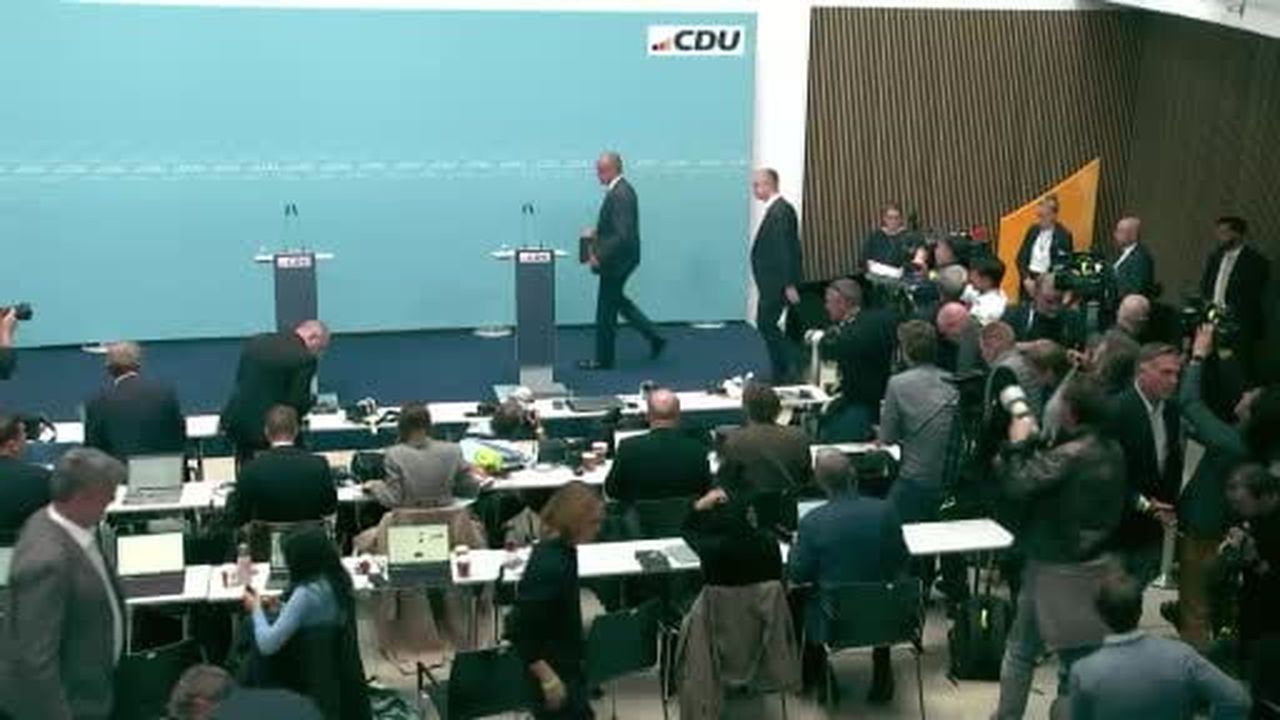 Almanya Başbakanı ve Hristiyan Demokrat Birlik Partisi (CDU) Genel Başkanı Friedrich Merz, Berlin...