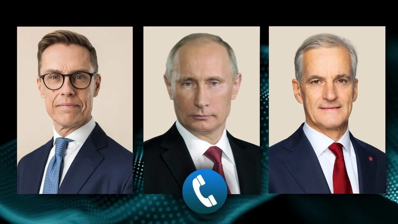 RUSYA DEVLET BAŞKANI VLADİMİR PUTİN, FİNLANDİYA CUMHURBAŞKANI ALEXANDER STUBB VE NORVEÇ BAŞBAKANI...