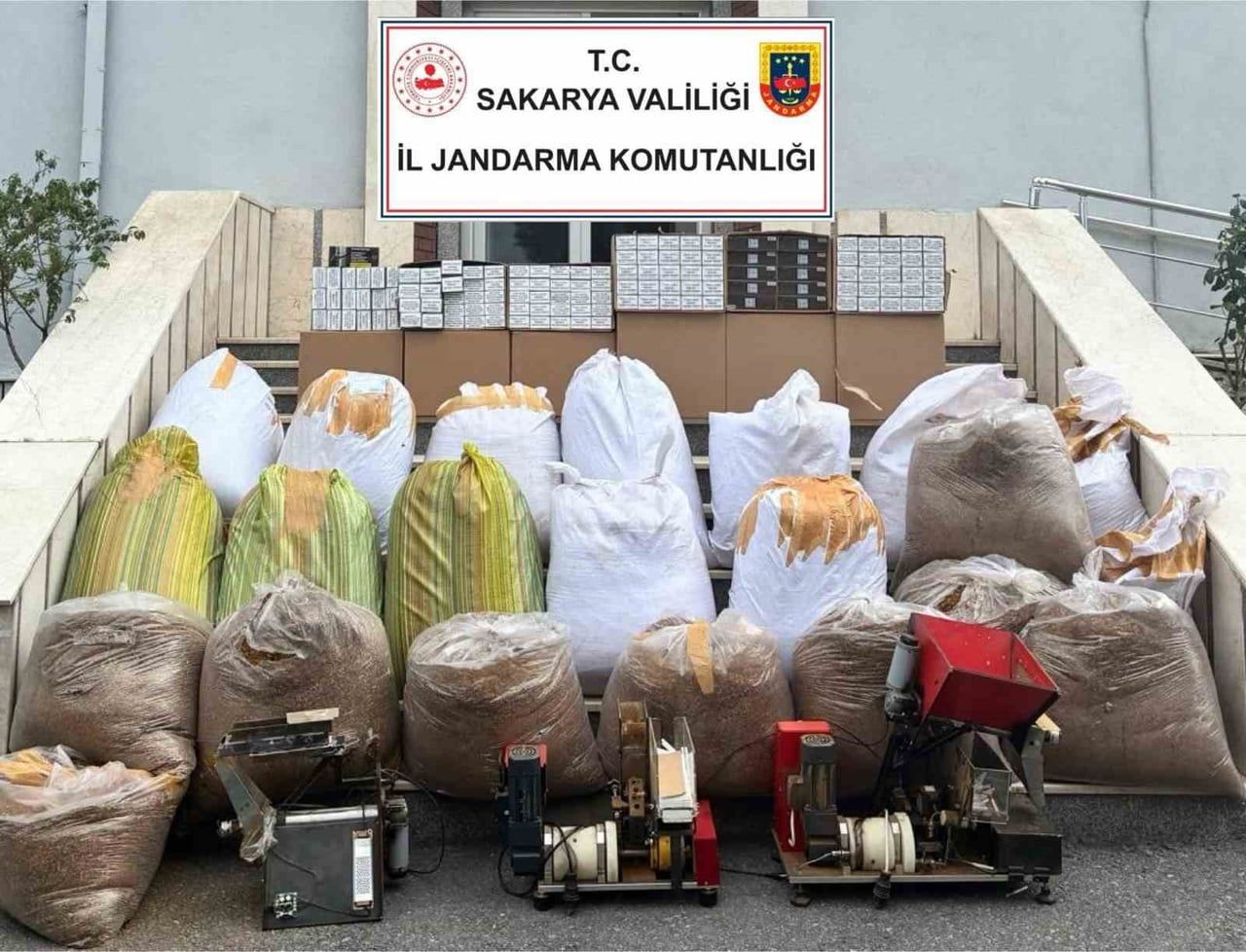 SAKARYA'NIN SERDİVAN İLÇESİNDE JANDARMA EKİPLERİNCE KAÇAKÇILIK SUÇLARIYLA MÜCADELE KAPSAMINDA...