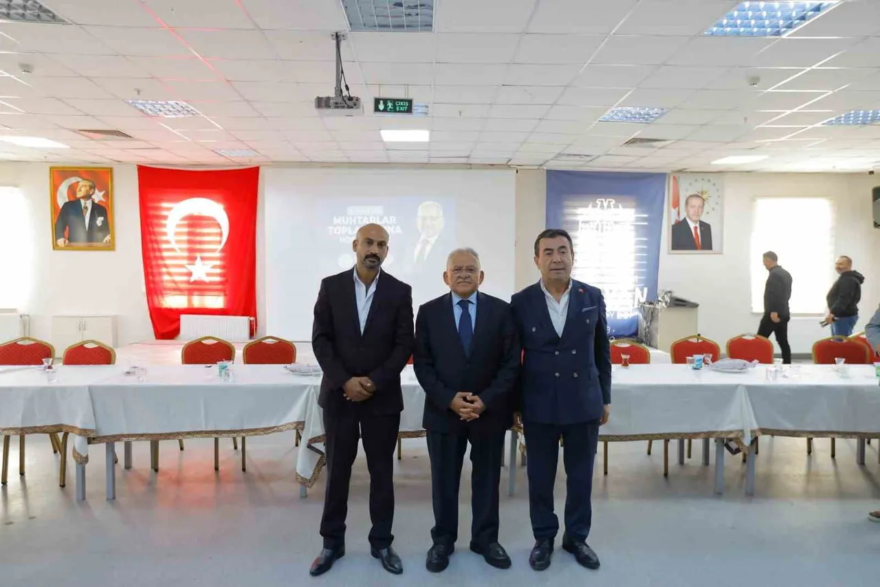 KAYSERİ BÜYÜKŞEHİR BELEDİYE BAŞKANI DR. MEMDUH BÜYÜKKILIÇ, BÜNYAN İLÇESİNDE GÖREV YAPAN 46 MAHALLE...