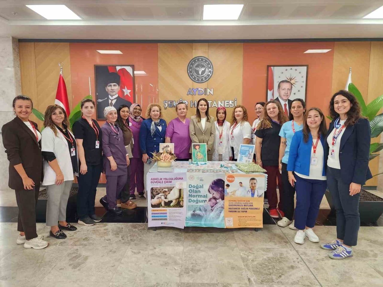 AYDIN ŞEHİR HASTANESİ’NDE 1-7 EKİM NORMAL DOĞUM HAFTASI KAPSAMINDA ANNE ADAYLARINA YÖNELİK...