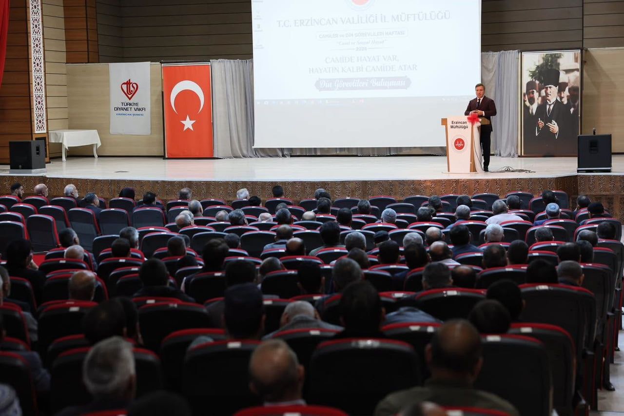 ERZİNCAN VALİSİ HAMZA AYDOĞDU, CAMİLER VE DİN GÖREVLİLERİ HAFTASI DOLAYISIYLA DÜZENLENEN PROGRAMDA...