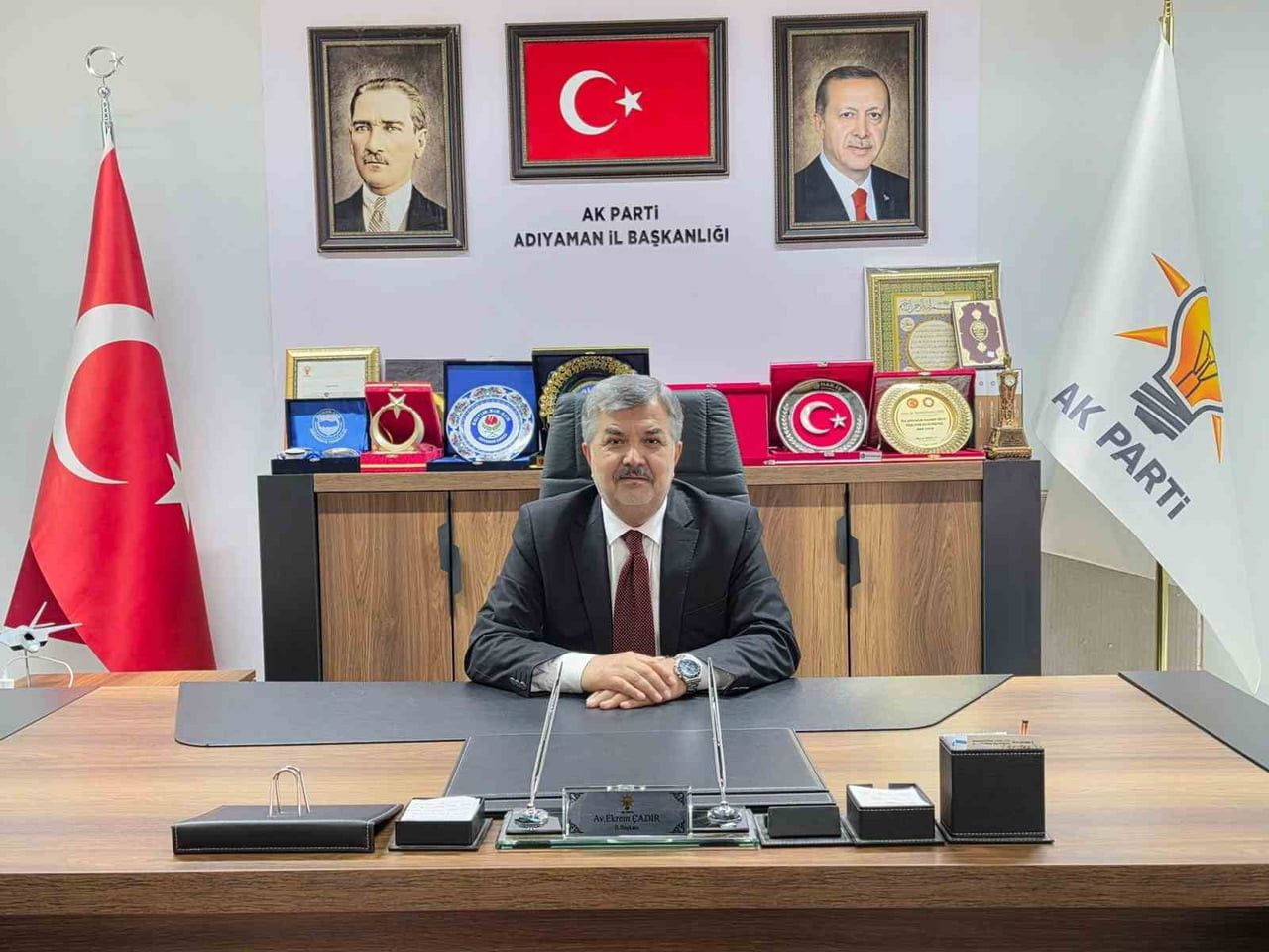 AK PARTİ ADIYAMAN İL BAŞKANI EKREM ÇADIR, 15 TEMMUZ ŞEHİTLERİNİ ANMA, DEMOKRASİ VE MİLLİ BİRLİK...