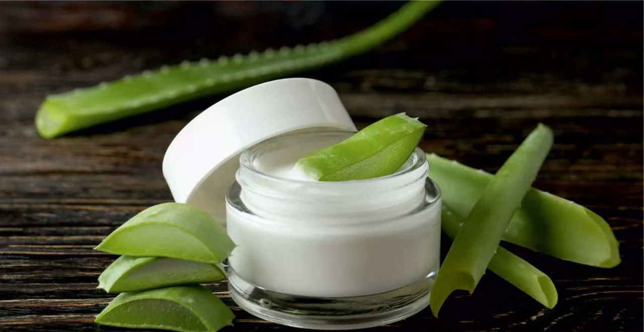 Aloe Vera maskesi