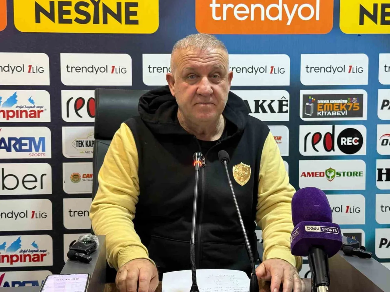 AMED SPORTİF FAALİYETLER TEKNİK DİREKTÖRÜ MESUT BAKKAL