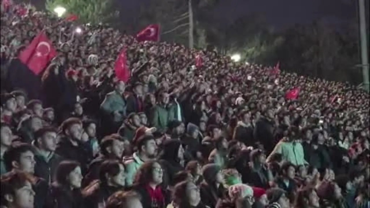Ankara'da Dünya Kupası coşkusu