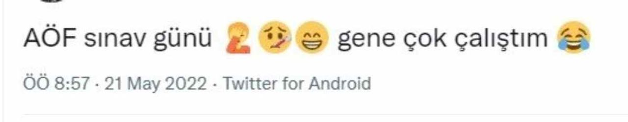 AÖF Bahar dönemi soru yorumları