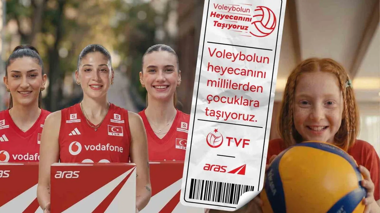 ARAS KARGO, VOLEYBOL MİLLETLER LİGİ (VNL) HEYECANI YAŞANIRKEN FİLENİN SULTANLARI'NIN BAŞROLDE...