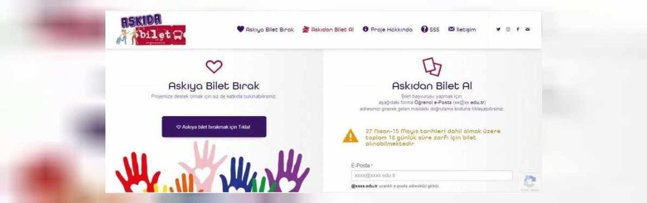 askıda otobüs bileti nasıl alınır?