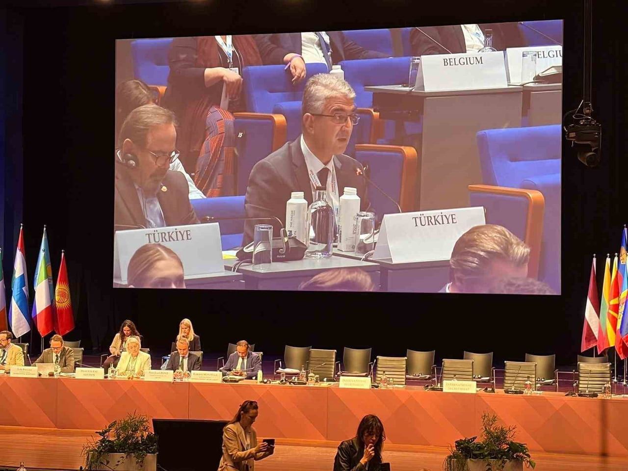 AVRUPA GÜVENLİK VE İŞBİRLİĞİ TEŞKİLATI PARLAMENTERLER ASAMBLESİ (AGİT PA) 33. YAZ GENEL KURULU...