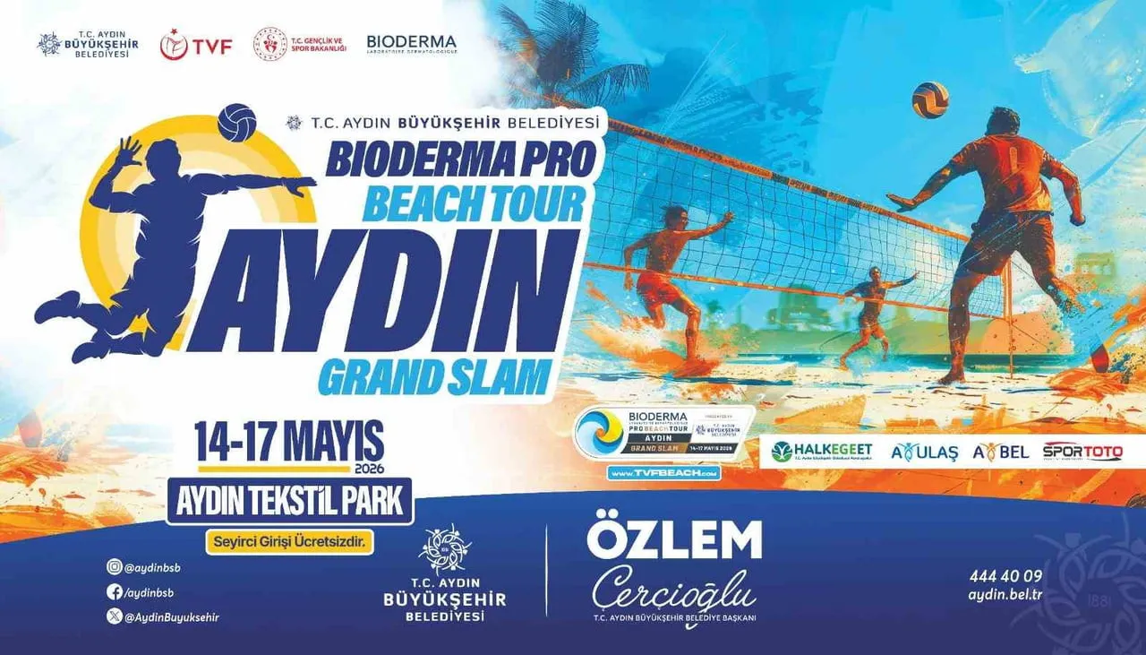 AYDIN BÜYÜKŞEHİR BELEDİYESİ’NİN EV SAHİPLİĞİNDE, ULUSLARARASI PLAJ VOLEYBOLU TÜRKİYE SERİSİ’NİN...