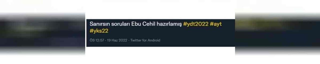 AYT Kolay Mıydı