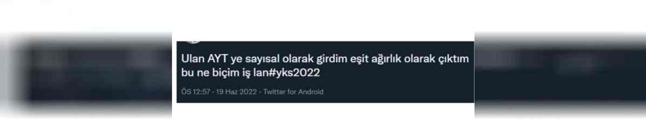 AYT Öğrenci Yorumları