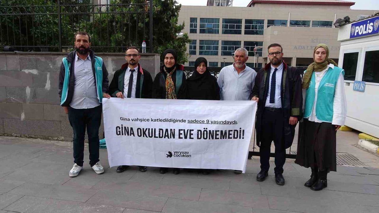 KİLİS'TE 9 YAŞINDAKİ GİNA MERCİMEK'İN ÖLDÜRÜLMESİNE İLİŞKİN DAVADA 2 SANIK, AĞIRLAŞTIRILMIŞ...