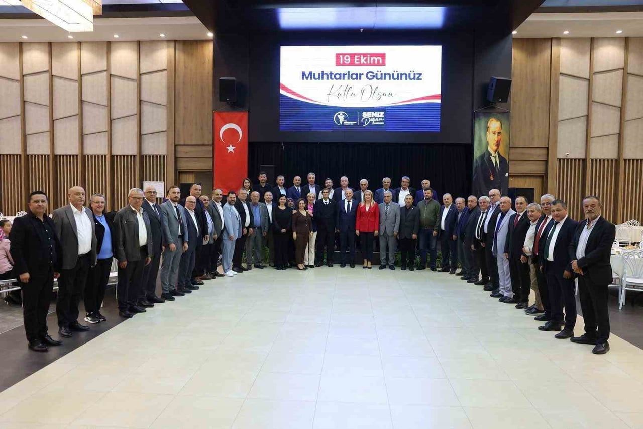 MERKEZEFENDİ BELEDİYE BAŞKANI ŞENİZ DOĞAN, 19 EKİM MUHTARLAR GÜNÜ İÇİN DÜZENLENEN ETKİNLİKTE...