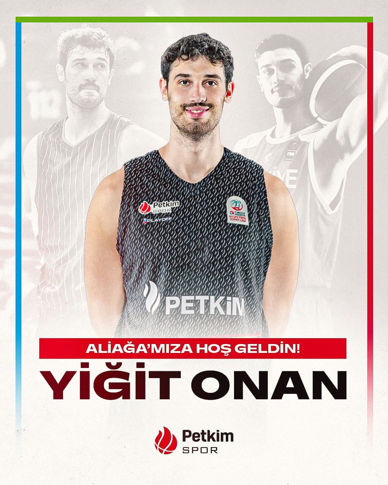 ALİAĞA PETKİMSPOR, ŞU ANA KADAR KADROSUNA 11 BASKETBOLCUYU DAHİL ETTİ.