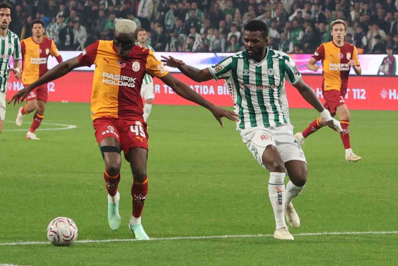 TRENDYOL SÜPER LİG'İN 10. HAFTASINDA KONYASPOR, SAHASINDA GALATASARAY’A 4-0 MAĞLUP OLDU.