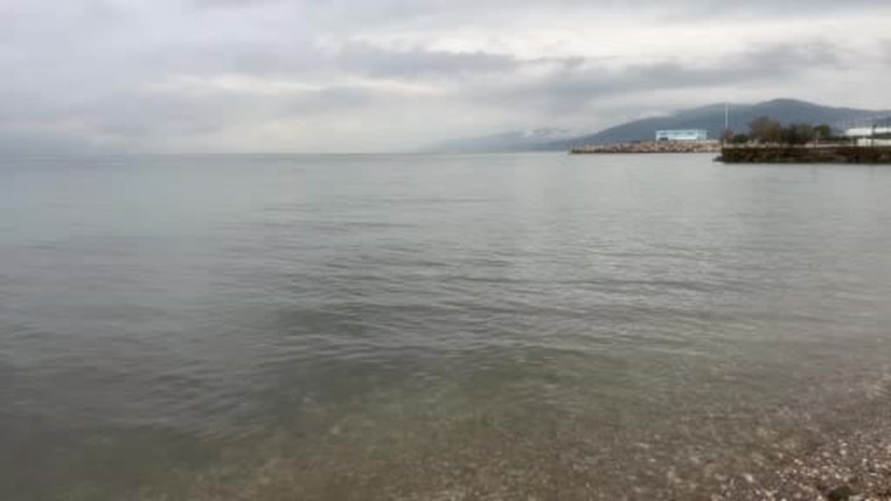 Mudanya'da plajda erkek cesedi bulundu