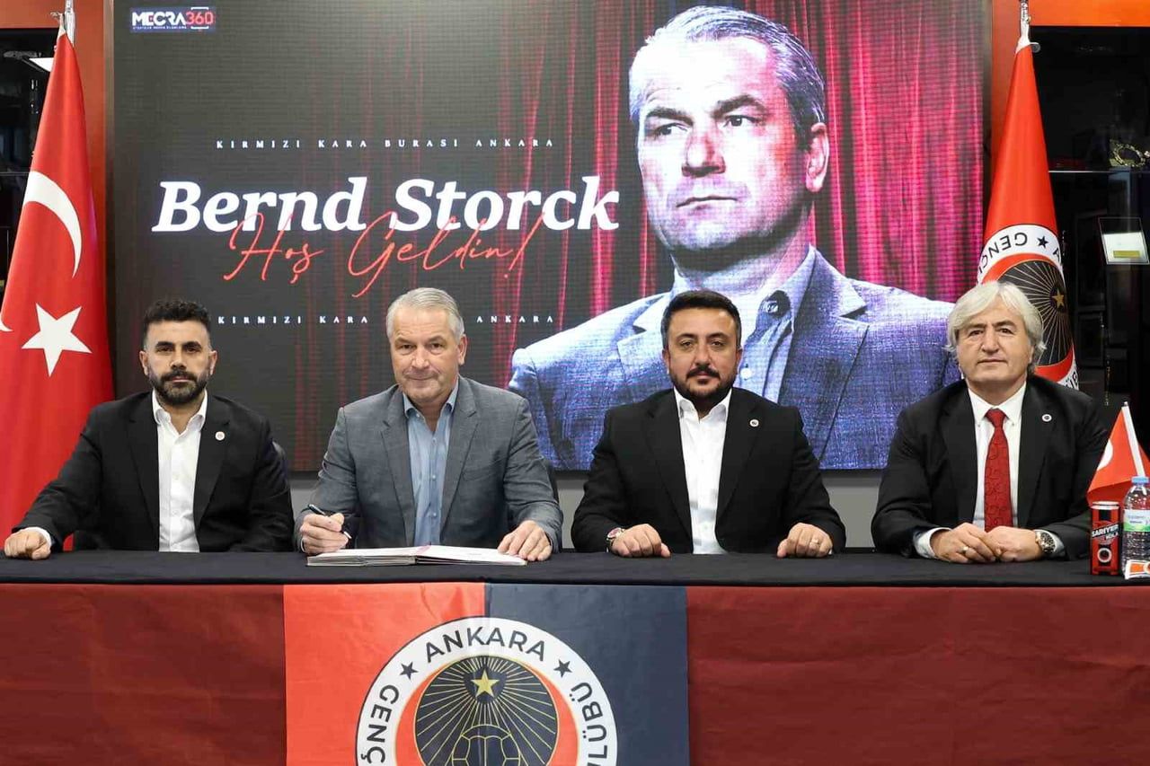 METİN DİYADİN İLE YOLLARINI AYIRAN GENÇLERBİRLİĞİ, BERND STORCK İLE ANLAŞTI.