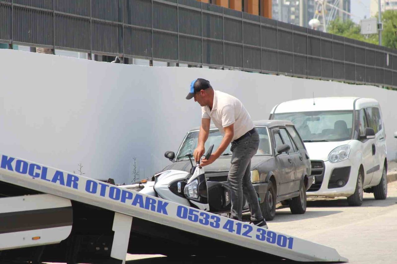 8 ARAÇ TRAFİKTEN MEN EDİLDİ.