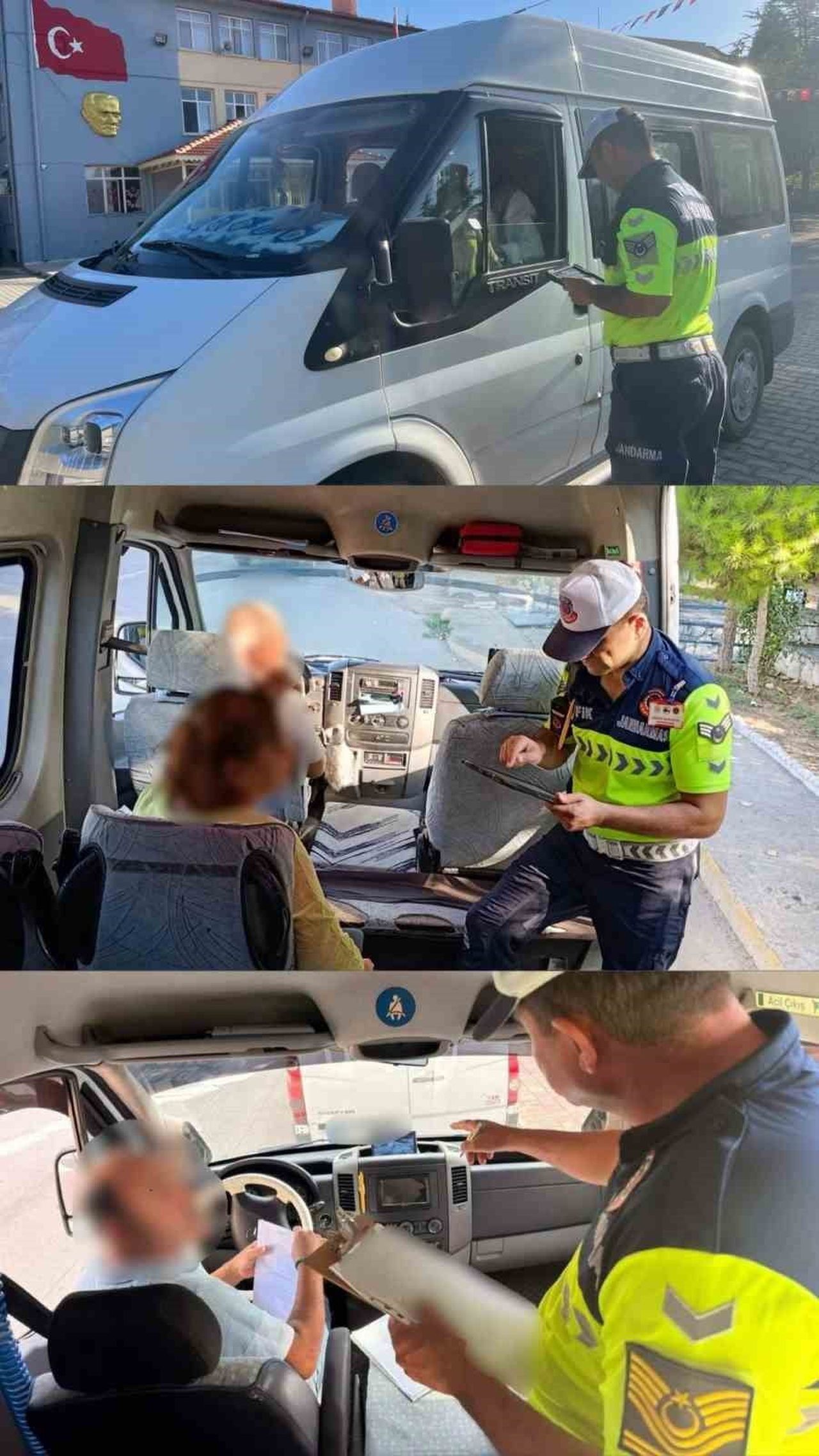 ANTALYA’DA JANDARMA EKİPLERİ TARAFINDAN OKUL SERVİS ARAÇLARINA YÖNELİK GERÇEKLEŞTİRİLEN...
